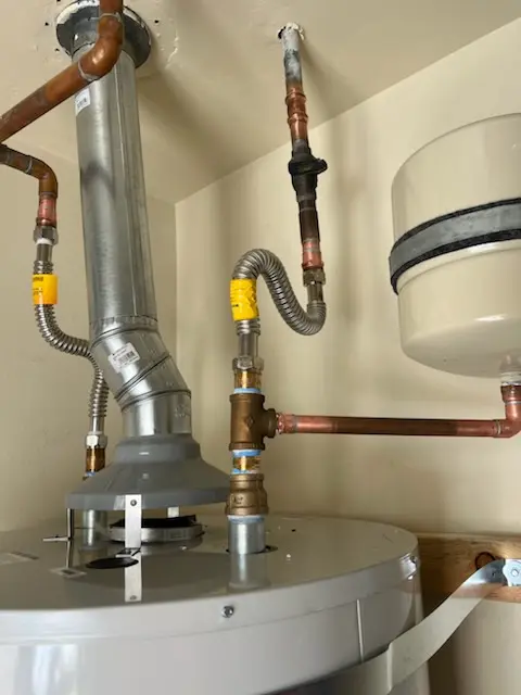 Water heater installation and plumbing repair in Aspen